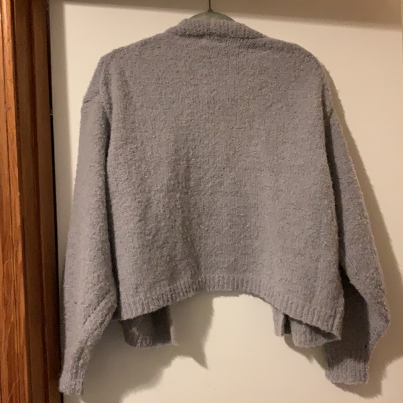 Dreamers by debut gray cardigan - Picture 3 of 4